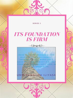cover image of Its Foundation is Firm